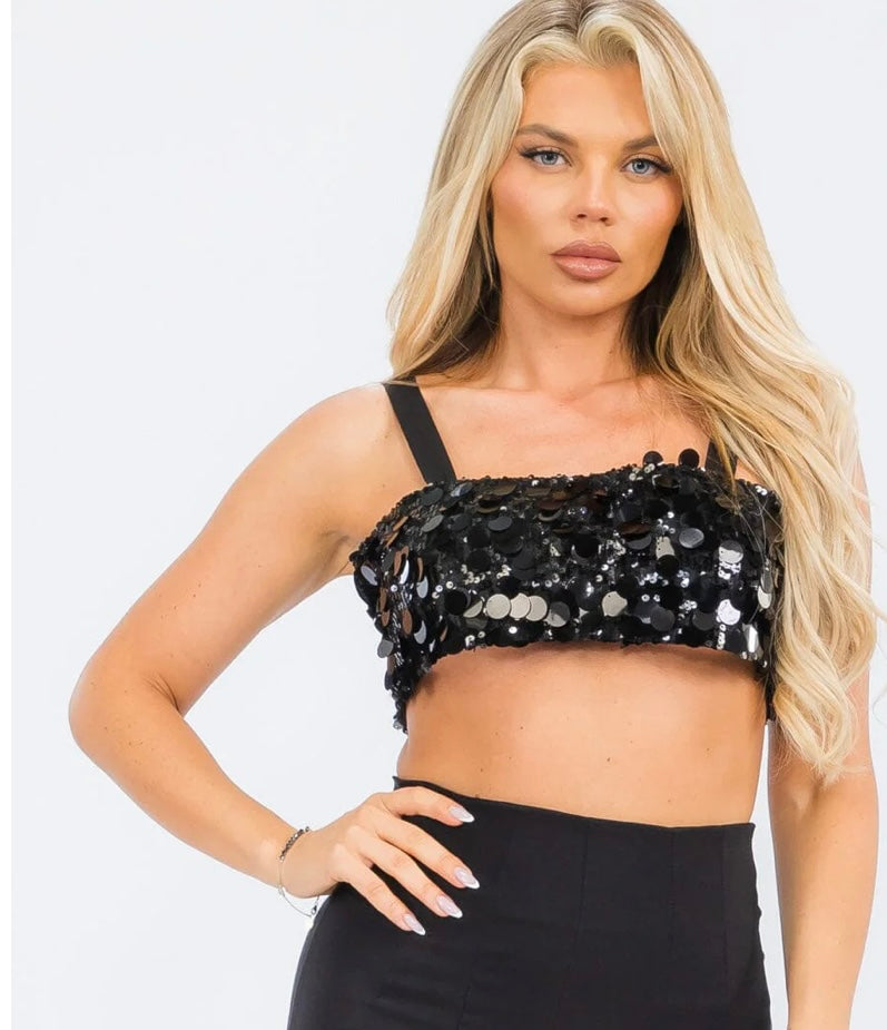 Onix Sequins Crop Top