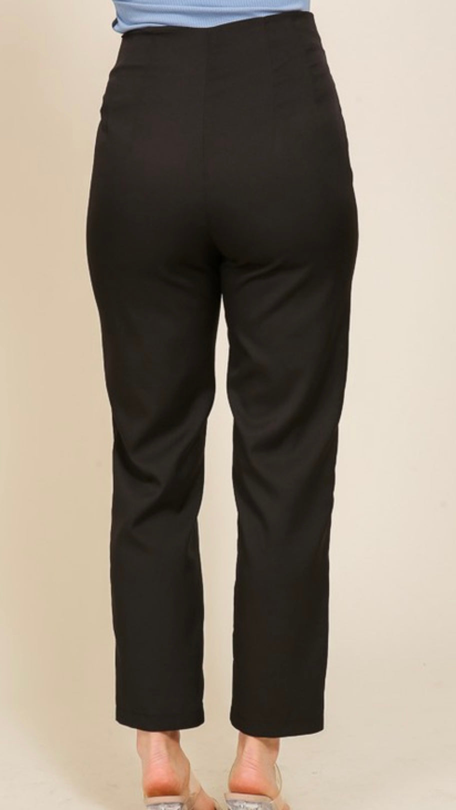 Bella Cigarette Black Pants