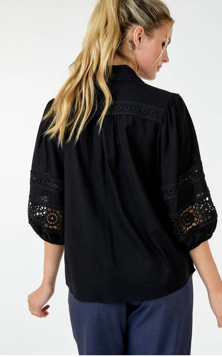 Caroline Eyelet Blouse