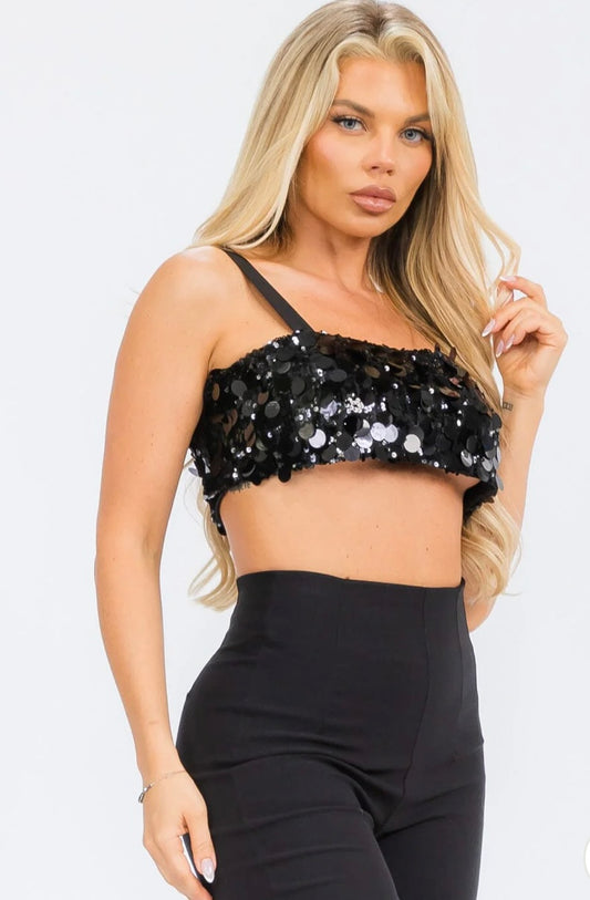 Onix Sequins Crop Top