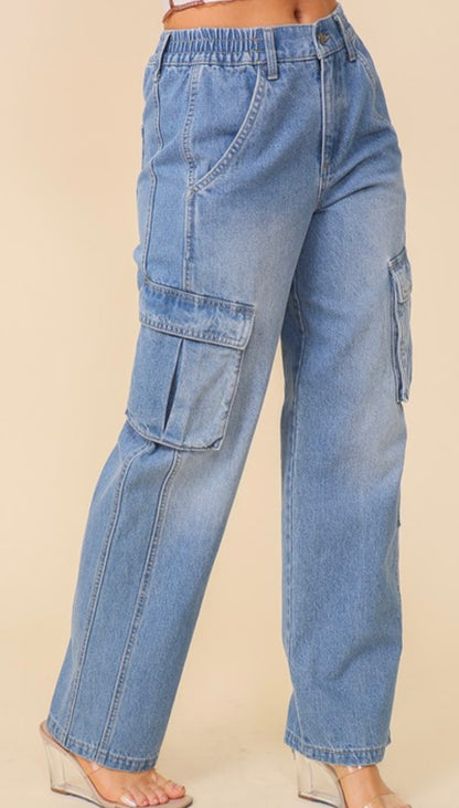 Hana Cargo Jeans