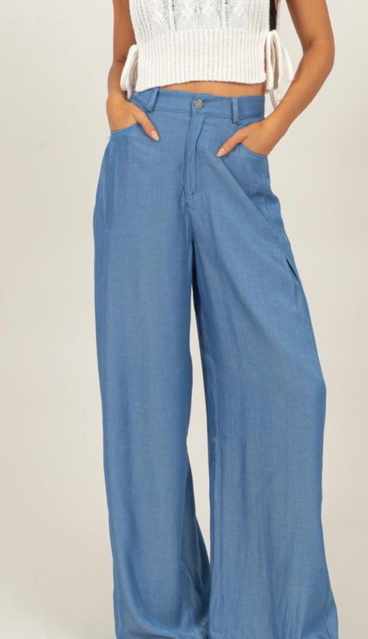 Parra Palazzo High Waisted Jeans