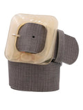Sofia Oversized Buckled- Charcoal
