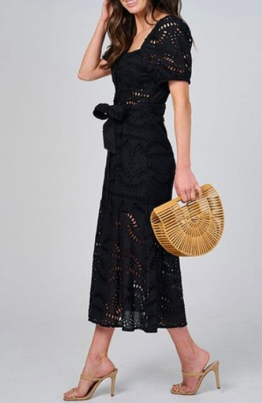 Eyelet Derby Dress
