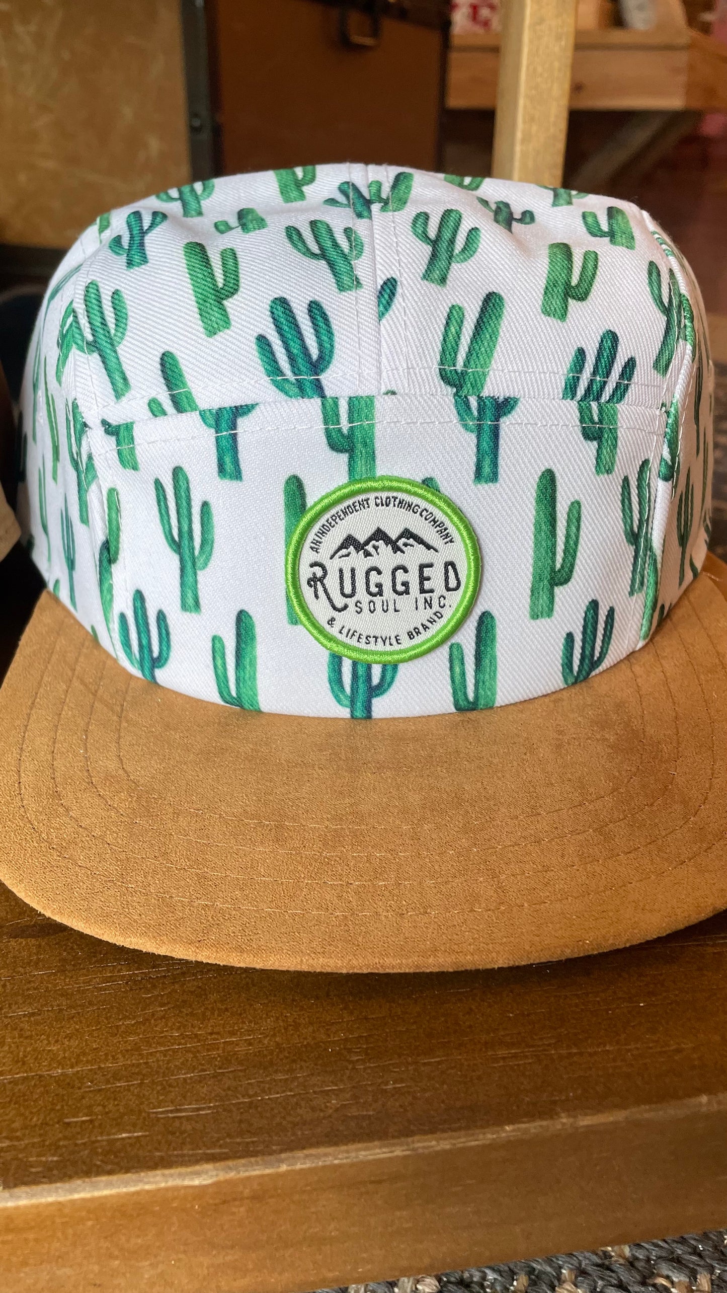 Cactus Print Trucker Hat