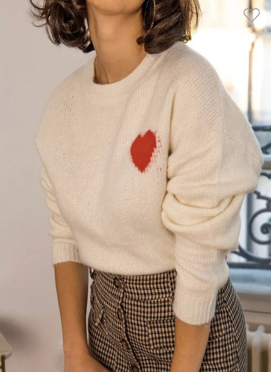 Cecilia Heart You Sweater