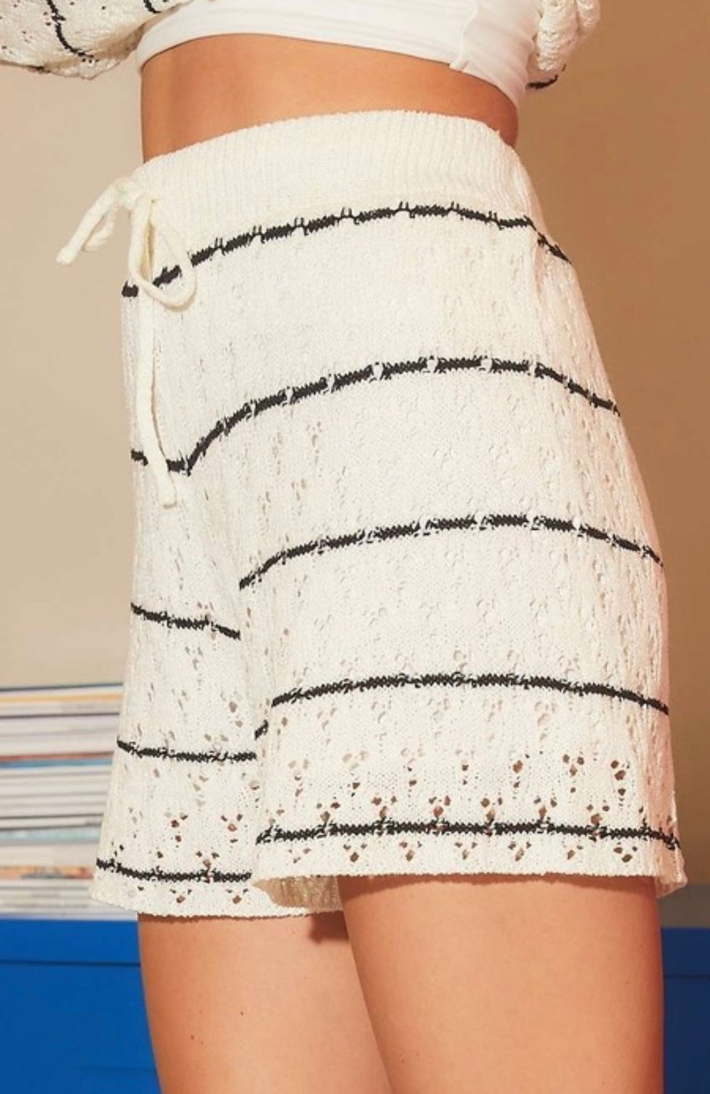 Roxy Crochet Nautic Shorts