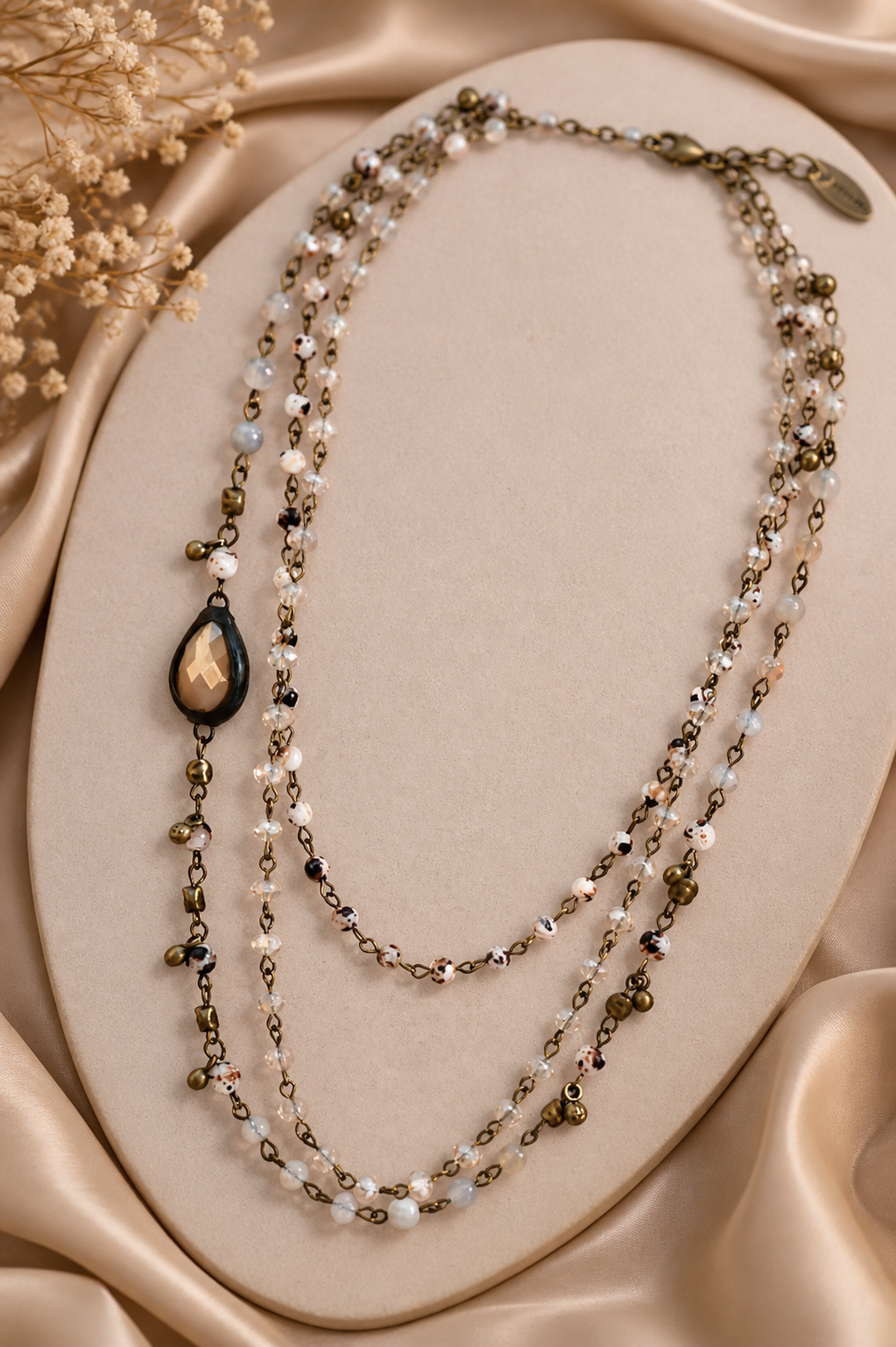 Lola multi layers beads necklace