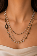 Lola multi layers beads necklace